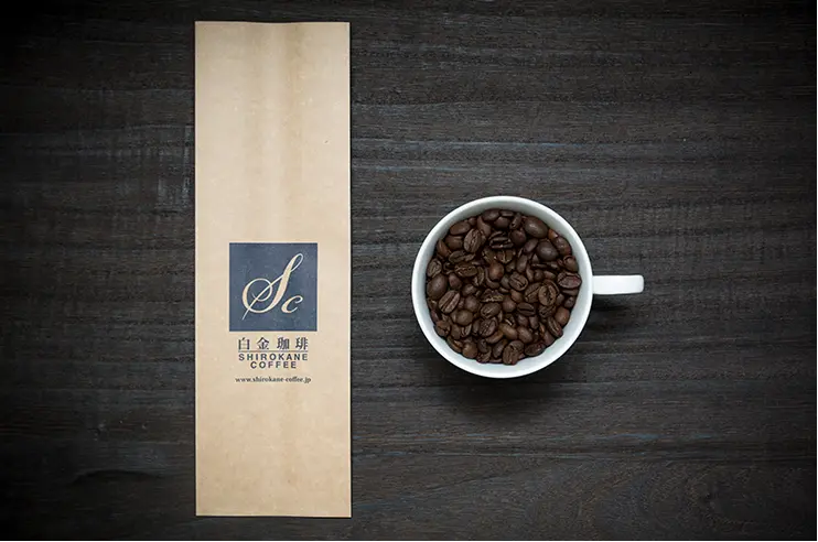 白金珈琲オリジナルブレンド 100g_0