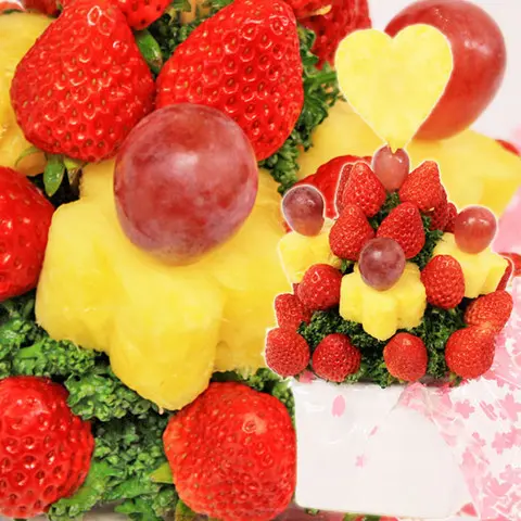 ハッピーカラフルーツ　いちごブーケ_0