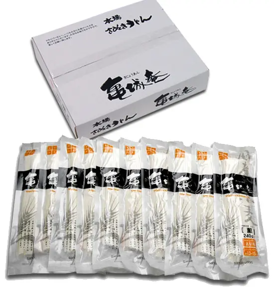 国産小麦うどん薫（240g×10袋）つゆなしのセット_0