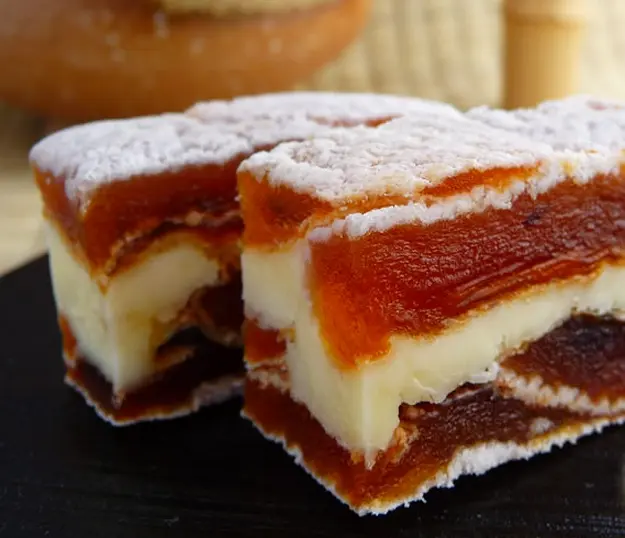 市田柿ミルフィーユ100ｇ_0