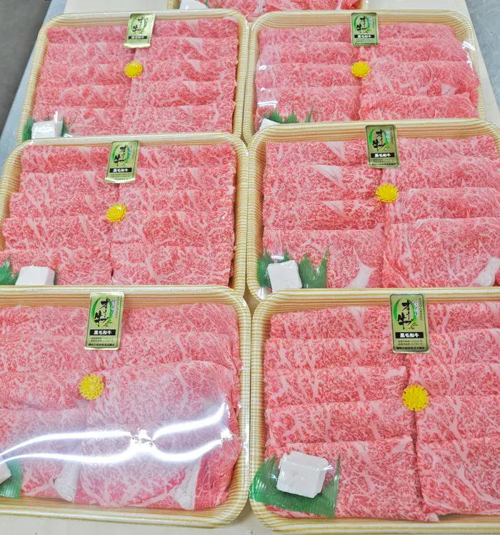 オリーブ牛特選ロース / すき焼き用 (500g)_1