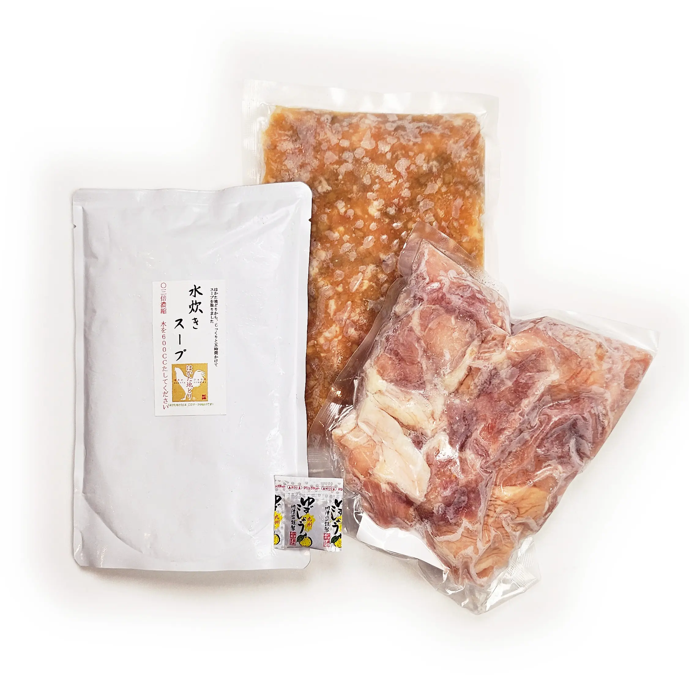 「はかた一番どり」と「はかた地どり」の 博多水炊きセット（2～3人前）_3