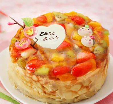 生ひなまつりケーキ_0