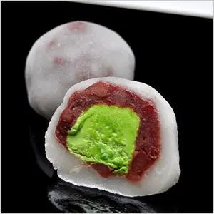 抹茶生クリーム大福_0