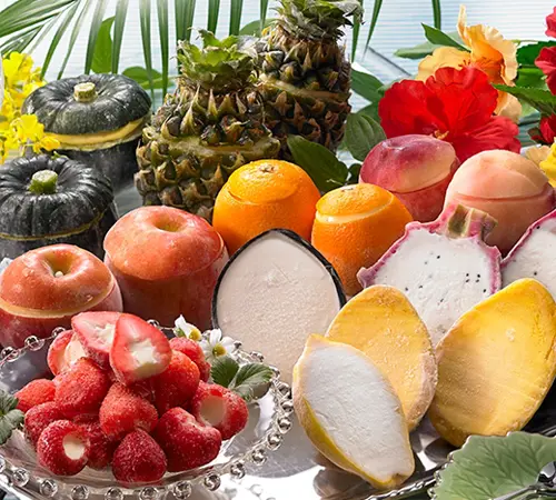 彩り豊かなフルーツシャーベット　11個_0