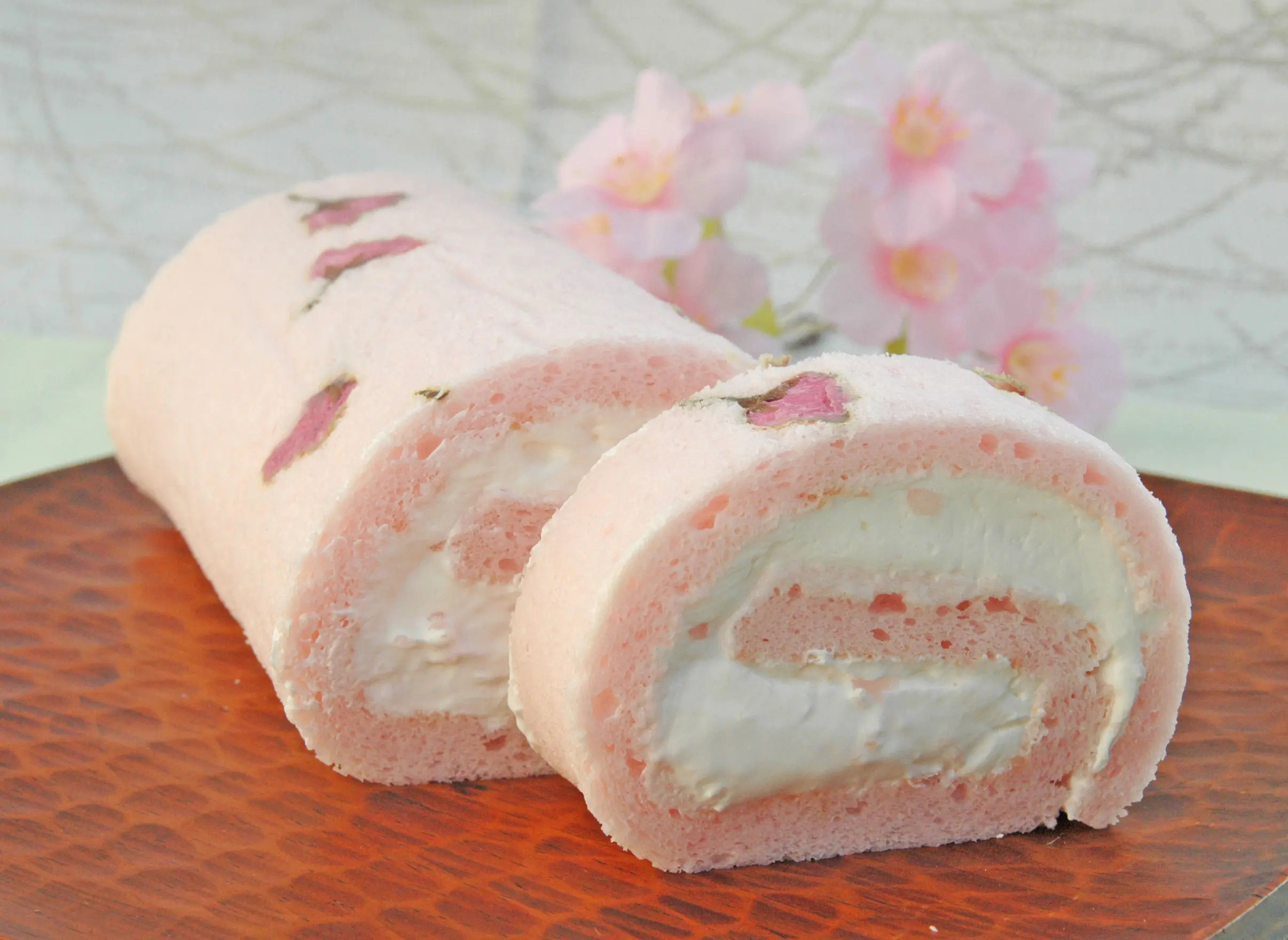 桜ろーる　【桜ゼリー入り】_0