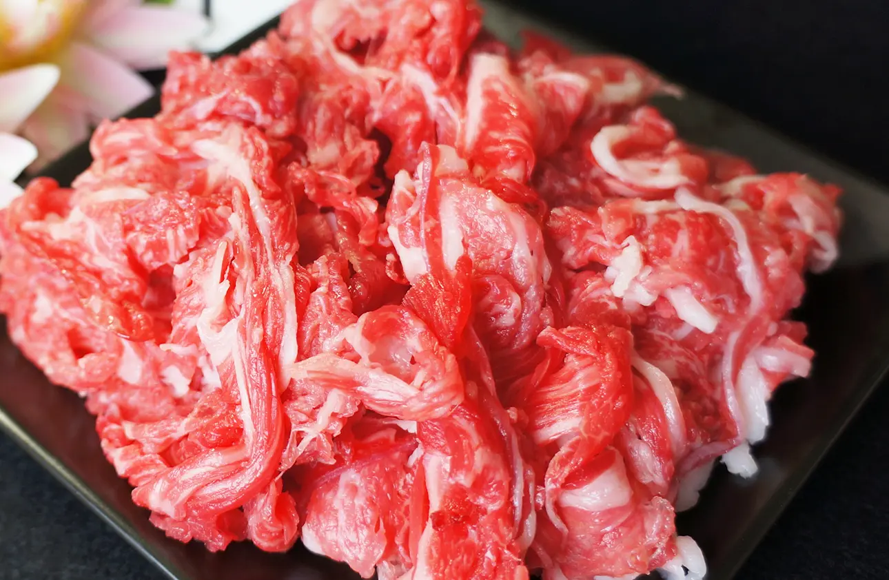 近江牛切り落とし(小間切れ)　1kg(500g×2)_0