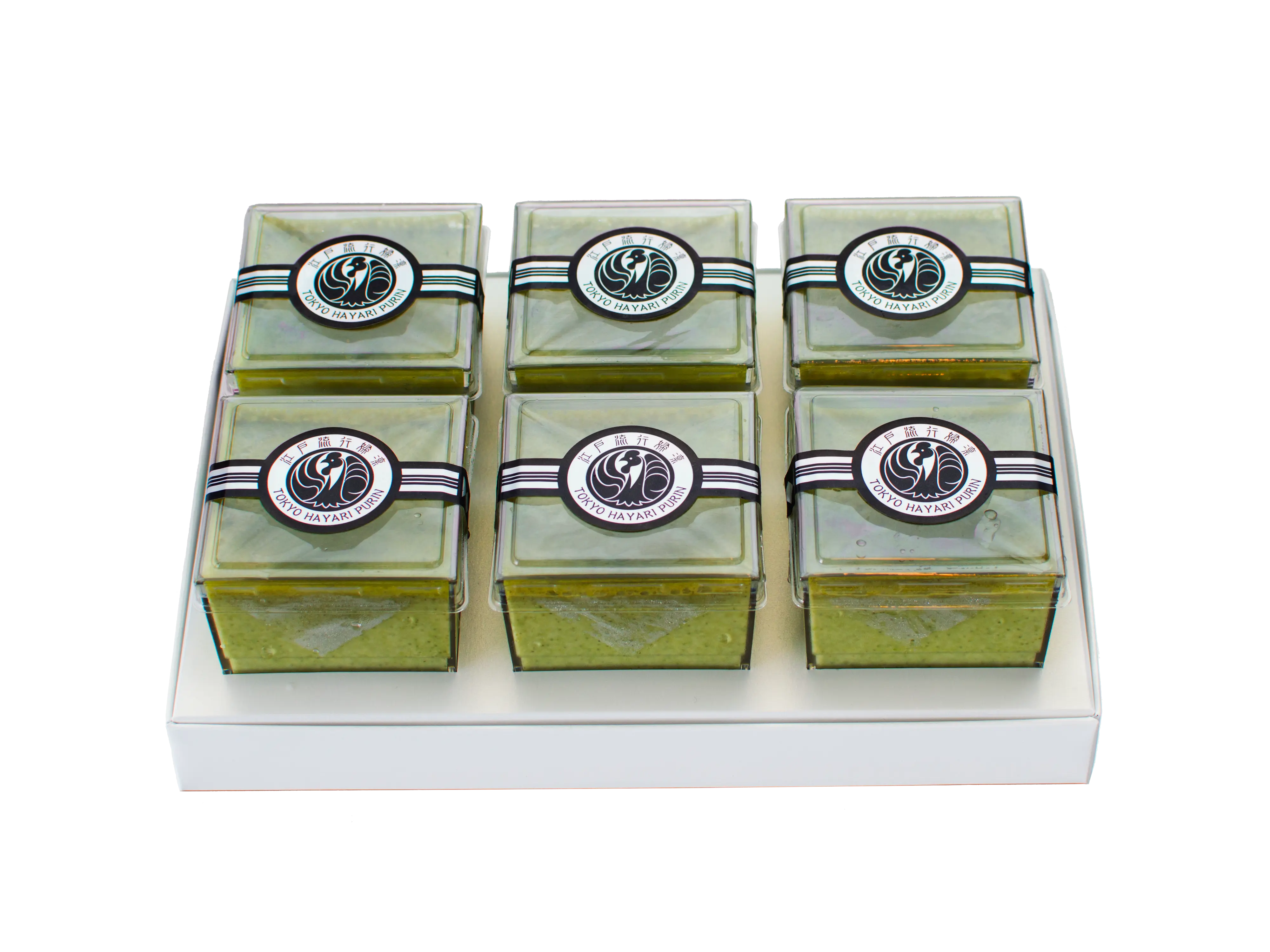 江戸流行婦凛（プリン）-抹茶-　6ヶ入り_0