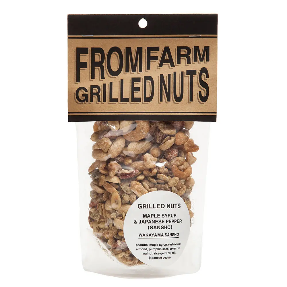 GRILLED NUTS (ミックスナッツ) メイプルシロップ&山椒 180g_0