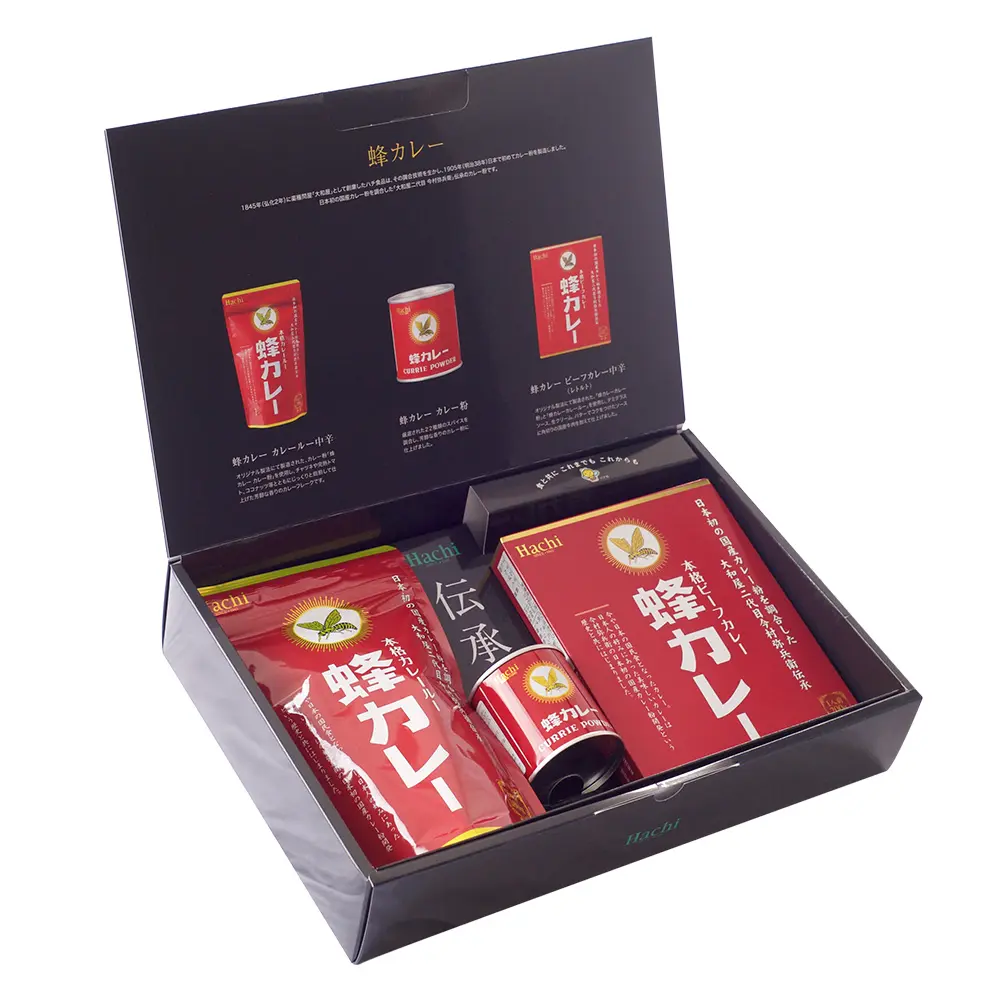 ハチ食品「蜂カレーギフトセット化粧箱入【カレー粉・カレールウ 