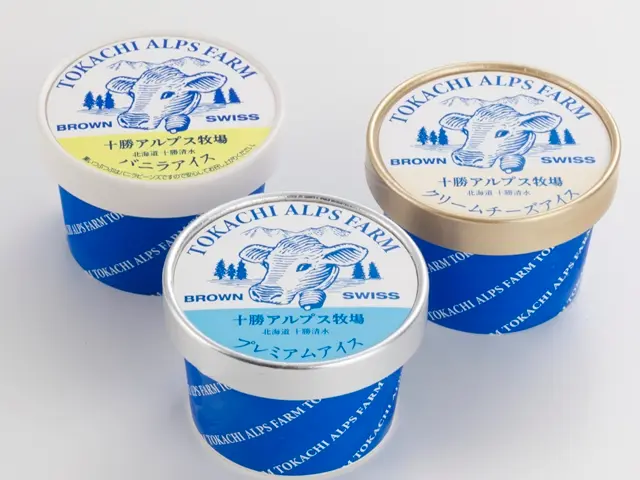 ブラウンスイス生乳「十勝アルプス牧場アイス3種8個セット」 _0