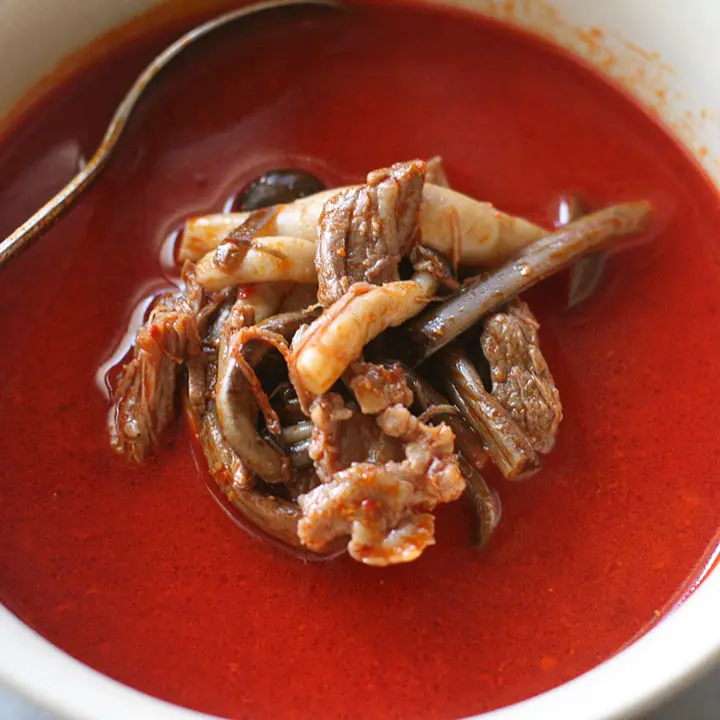 （簡易包装）ユッケジャンスープ 3パック_0