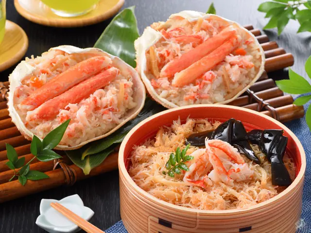 豪華カニ飯2種盛セット_0