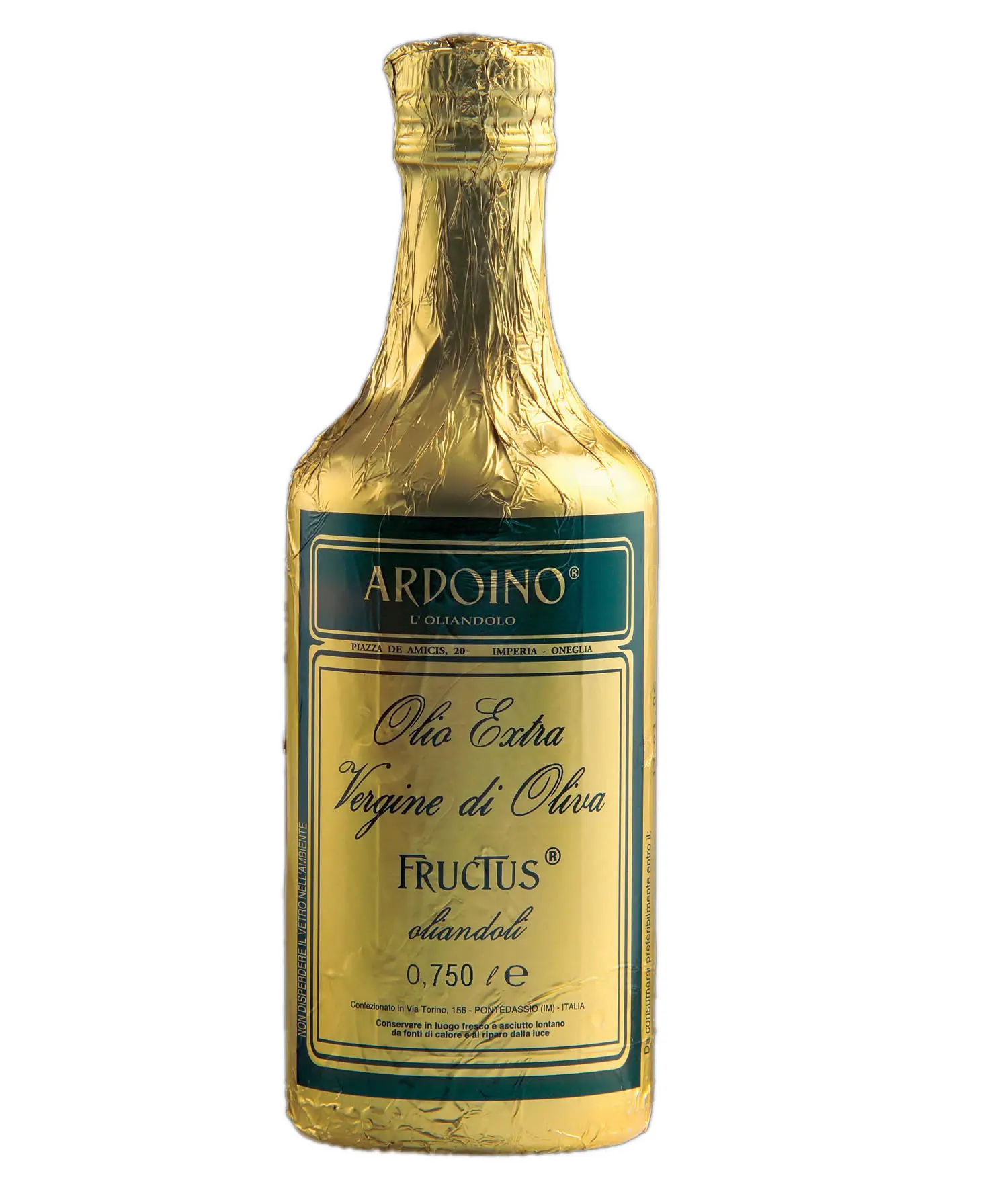 アルドイノ エキストラヴァージン オリーブオイル フルクトゥス 750ml_0