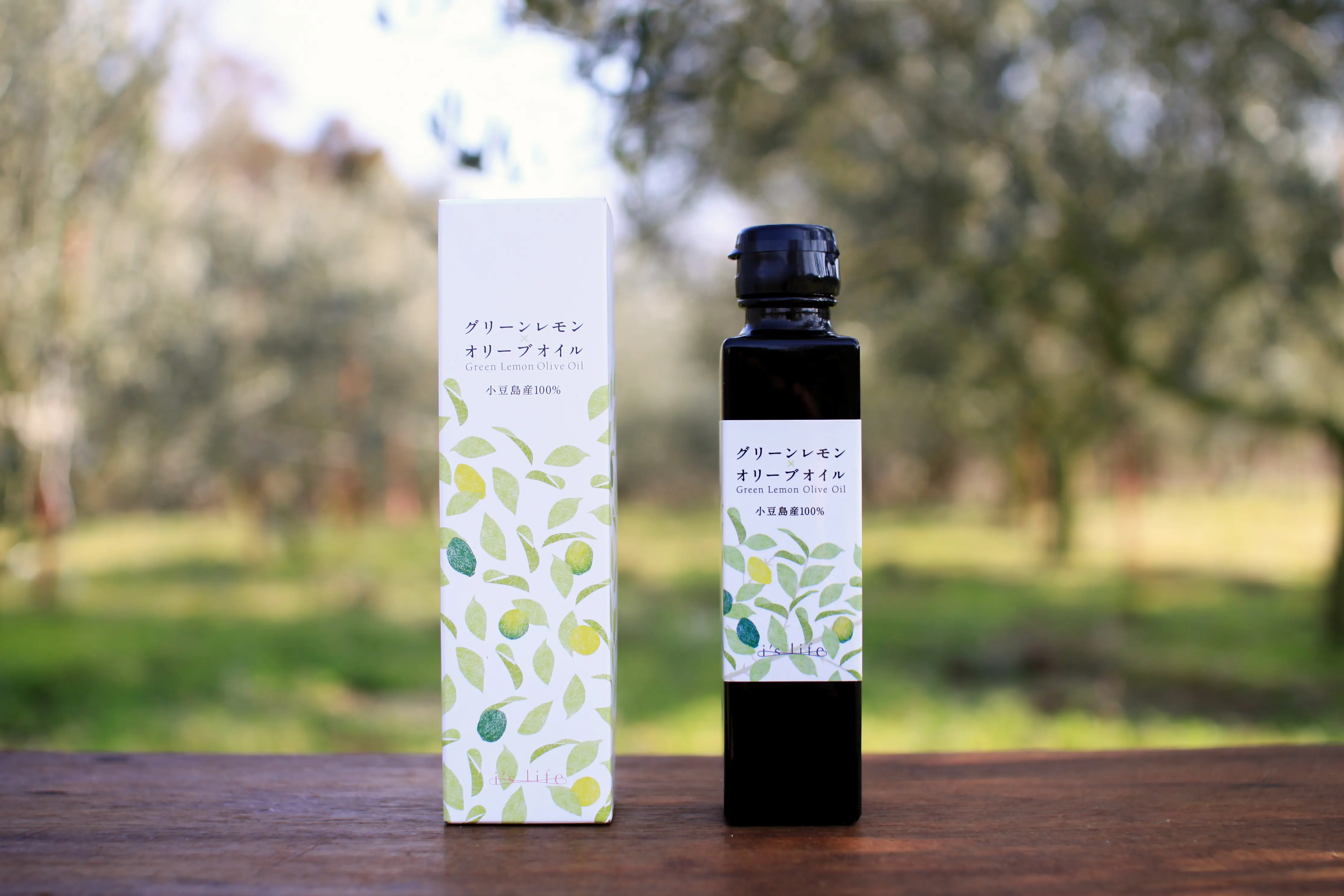 小豆島産 イズライフ グリーンレモンオリーブオイル 2024-25_0