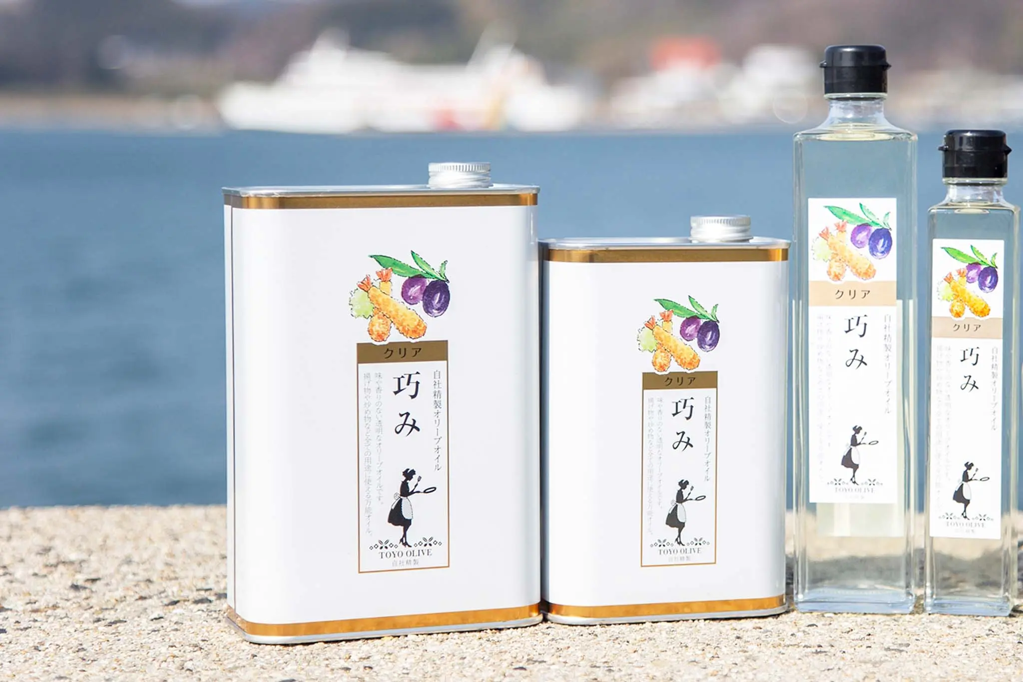 【新作入荷!!】 東洋オリーブショップ「クリアオリーブオイル[巧み] 1,600g」の 食用油