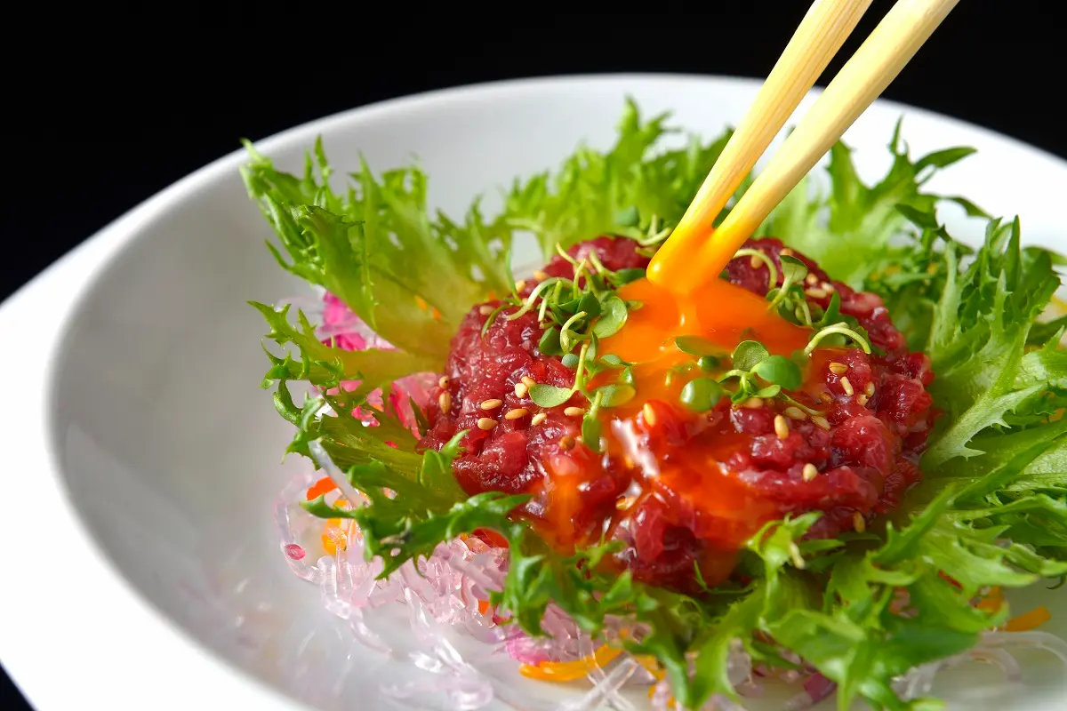 スライス赤身ユッケ（線切り）50g×10p_0