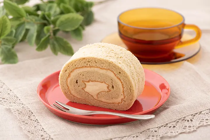 ふんわりそば粉のロールケーキ_0