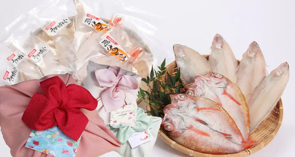 山陰浜田港干物ご贈答セット 母の日用 のどぐろ(90g前後) 2枚、ササカレイ(60g前後）4枚_0