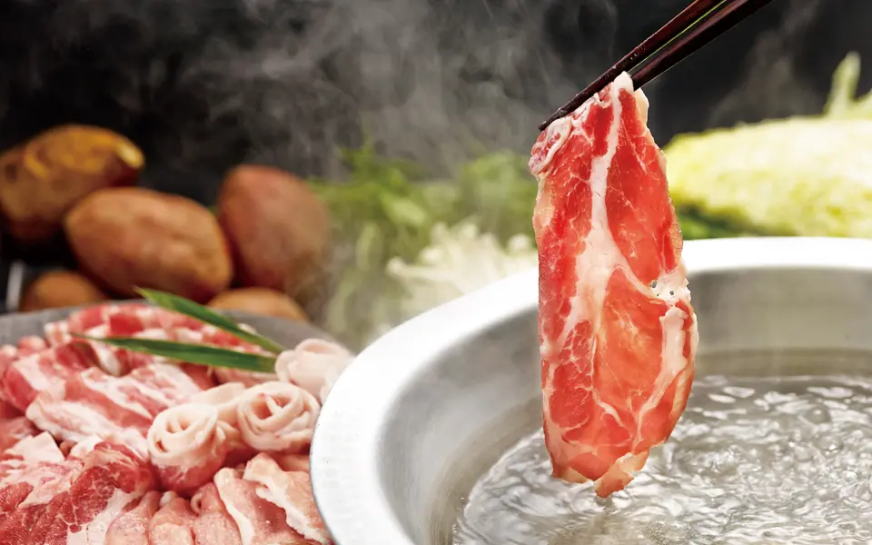 安納黒豚 しゃぶしゃぶ食べ比べセット600ｇ_0