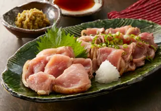 妻地鶏 たたき2種セット_0