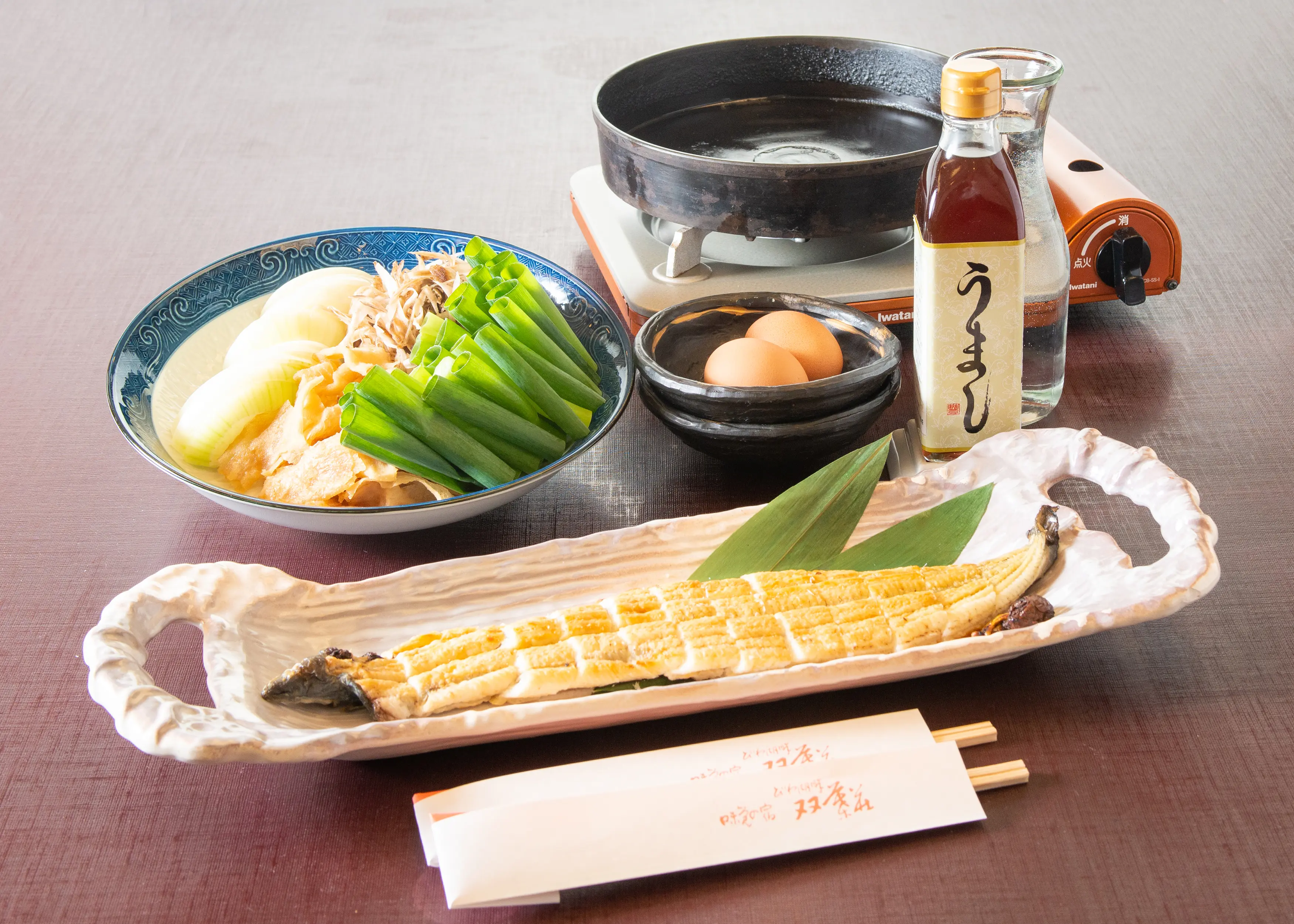 うなぎのすき焼き（じゅんじゅん）セット_0
