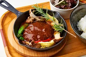 黒毛和牛肉100％の煮込みハンバーグ6個_1