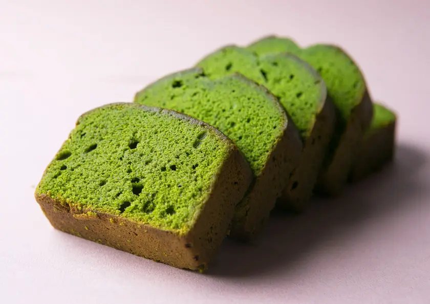 宇治抹茶とブランデーのパウンドケーキ_0