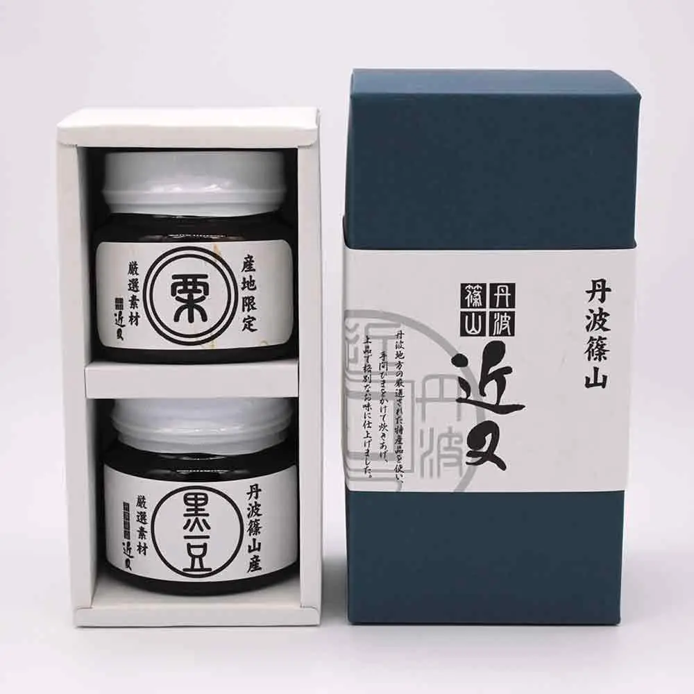 丹波篠山産 黒豆煮&栗渋皮煮_0