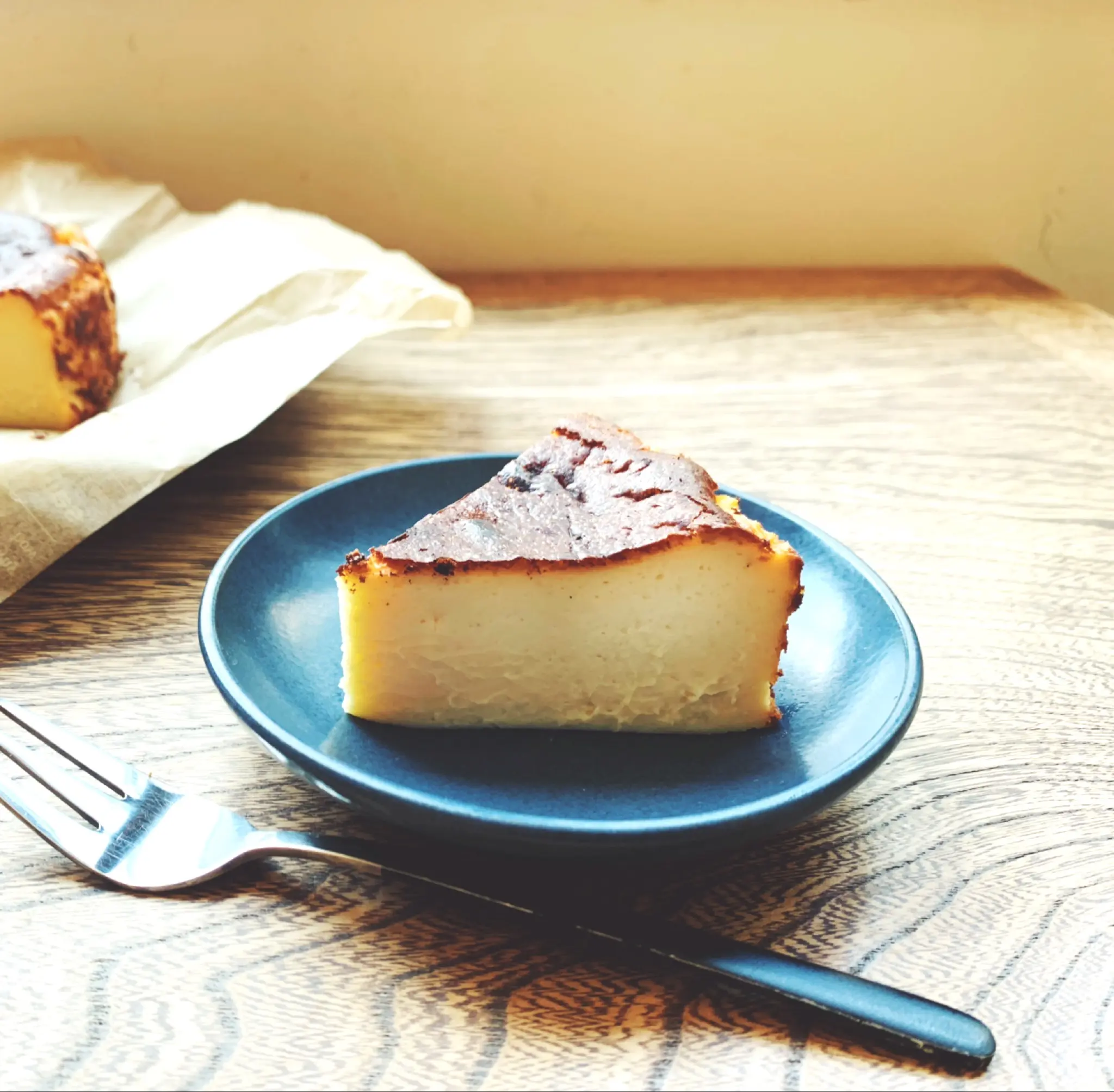 濃厚バスクチーズケーキ_2