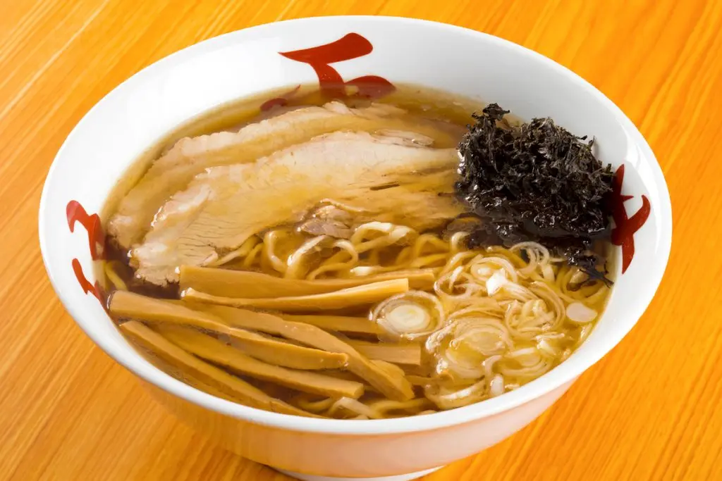 琴平荘×比内地鶏　中華そば　醤油味２人前_0