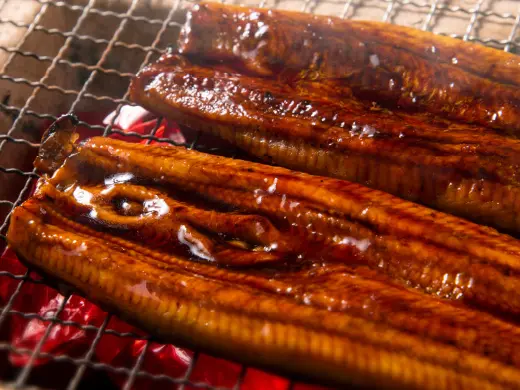 鹿児島県大隅産 うなぎ蒲焼き ２尾 タレ・山椒付き_1