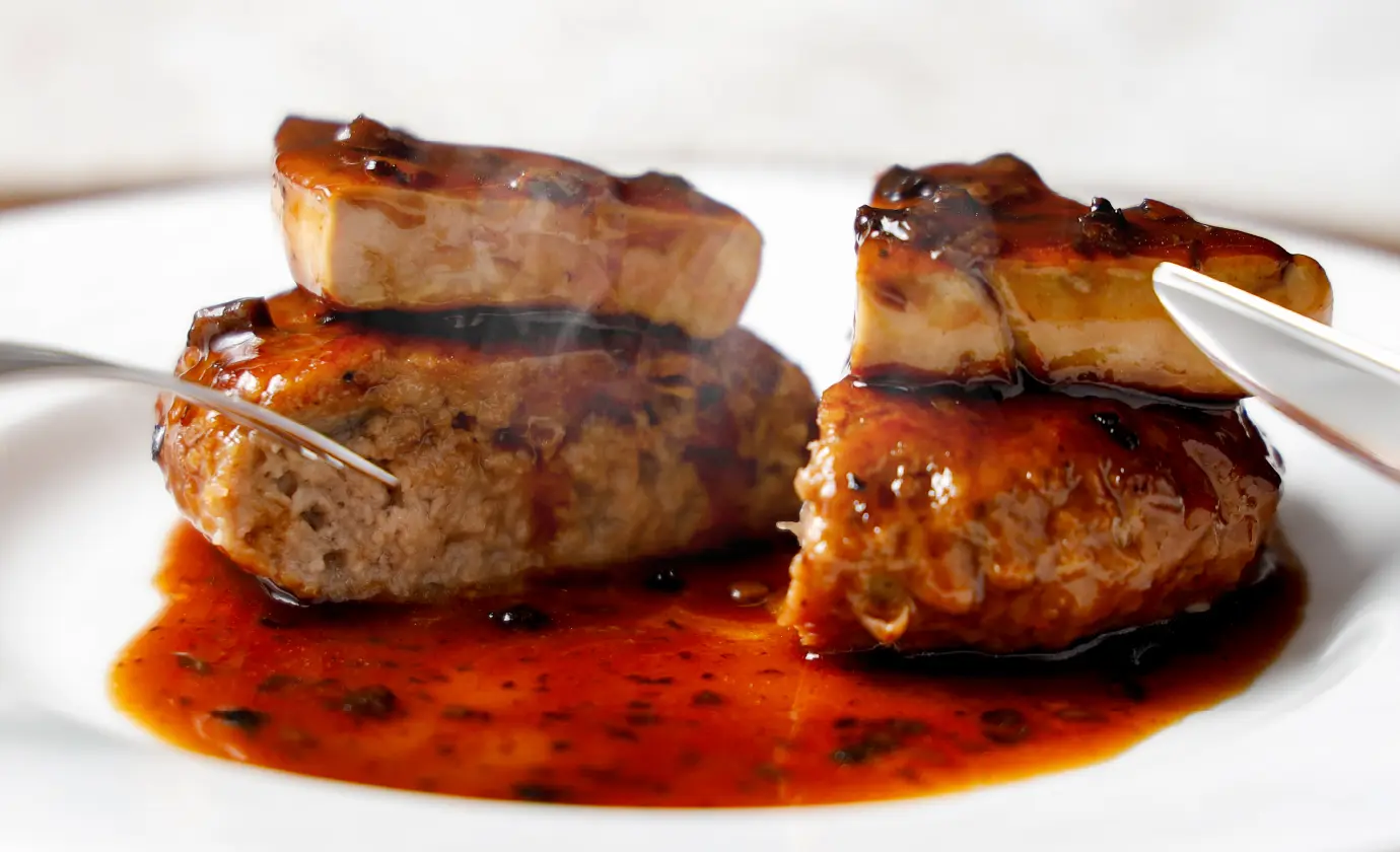 俺のフレンチ　ロッシーニ風ハンバーグ_1