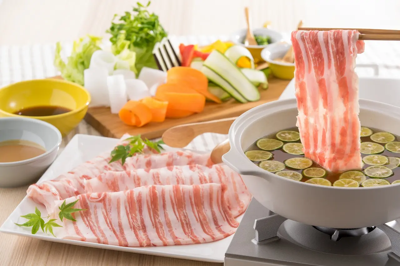 伊万里牛・味彩豚しゃぶ　どちらもセット_1