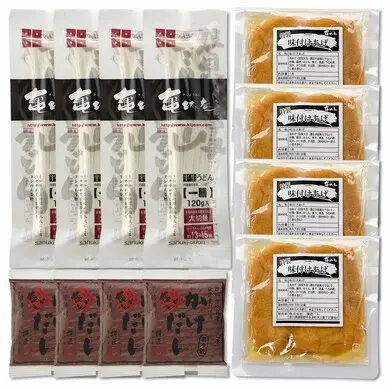 黄金の大判きつねうどん4人前_1