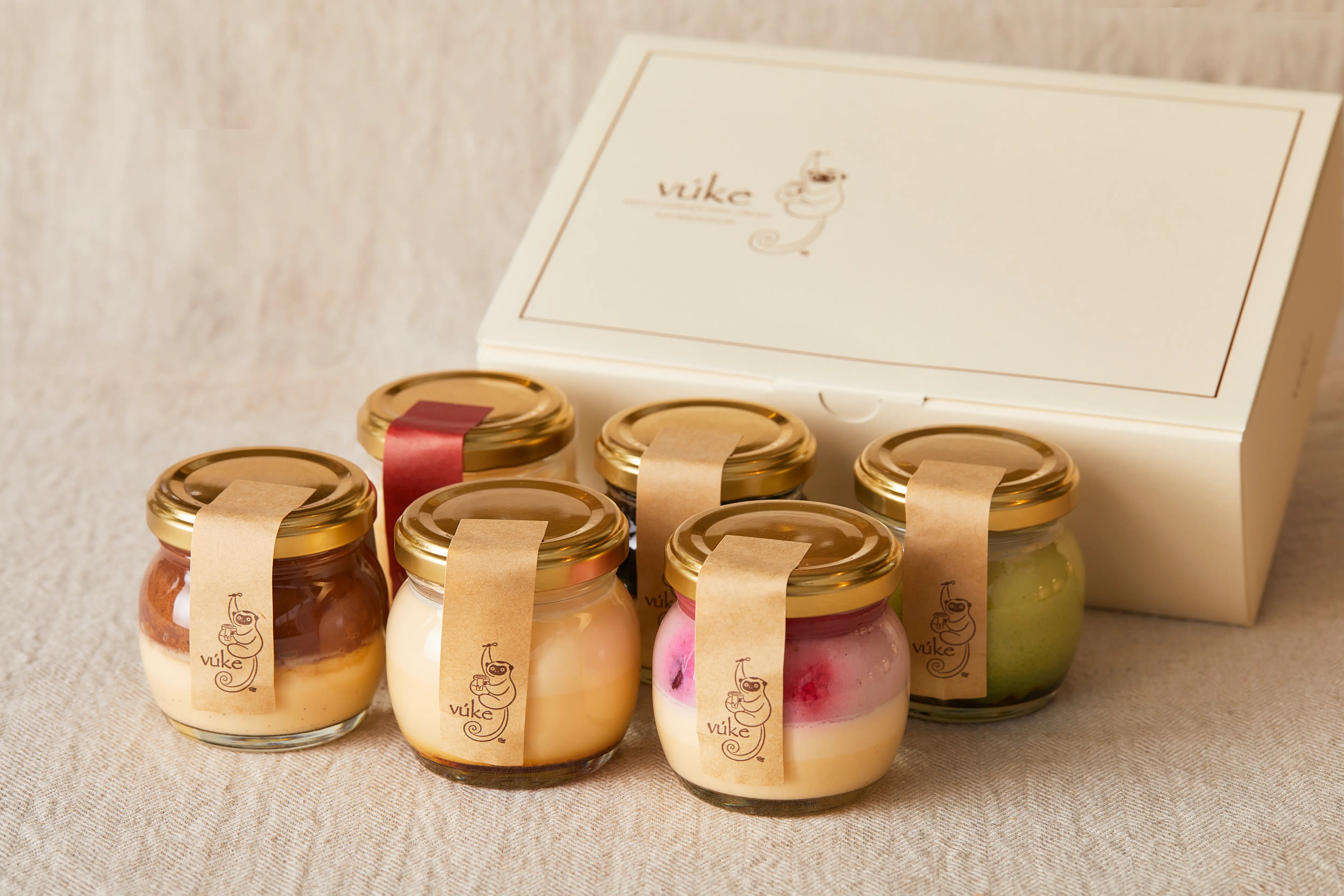 ブーケアソート 6個（プリン）_0