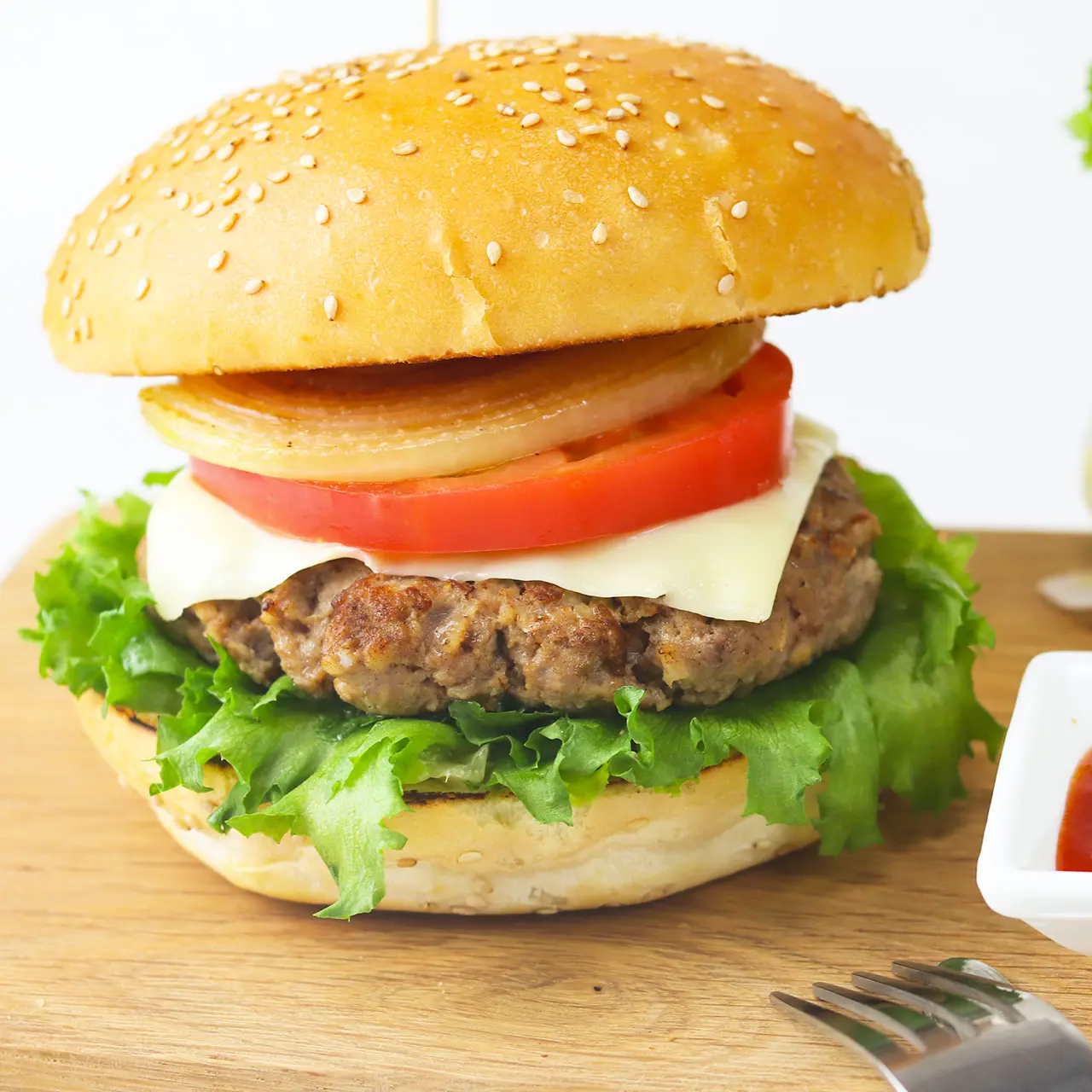 ハンバーガー3食セット (湯せんタイプパテ）_2