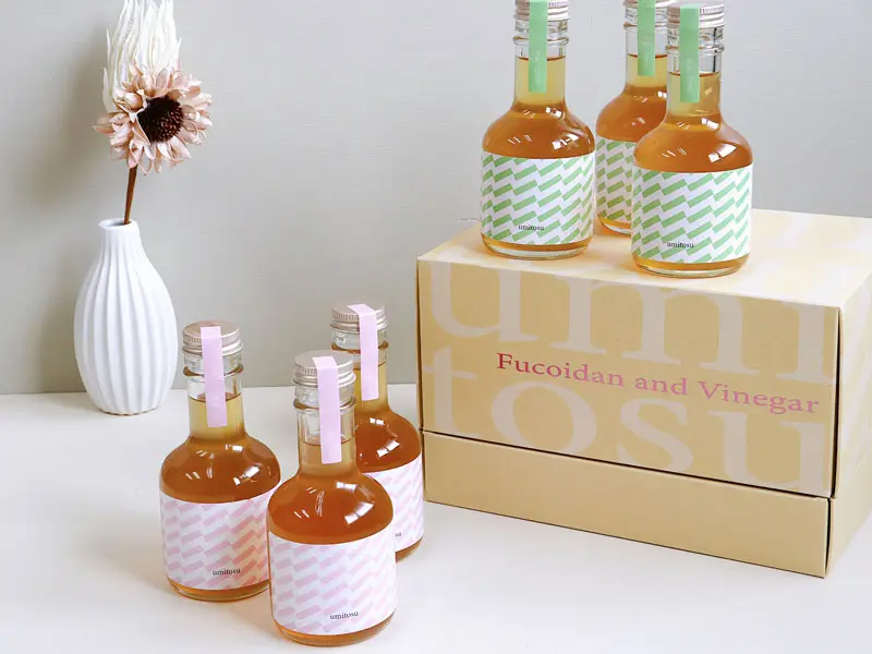 ギフトセット 180ml×6本「桃＆白葡萄」（ビネガードリンク）_0