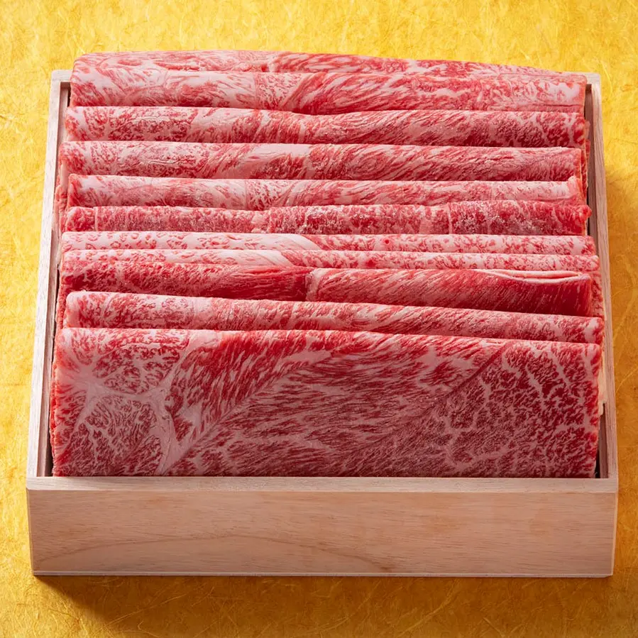 近江牛すき焼きセット A5 特選霜降り（ウデ・ミスジ）_2