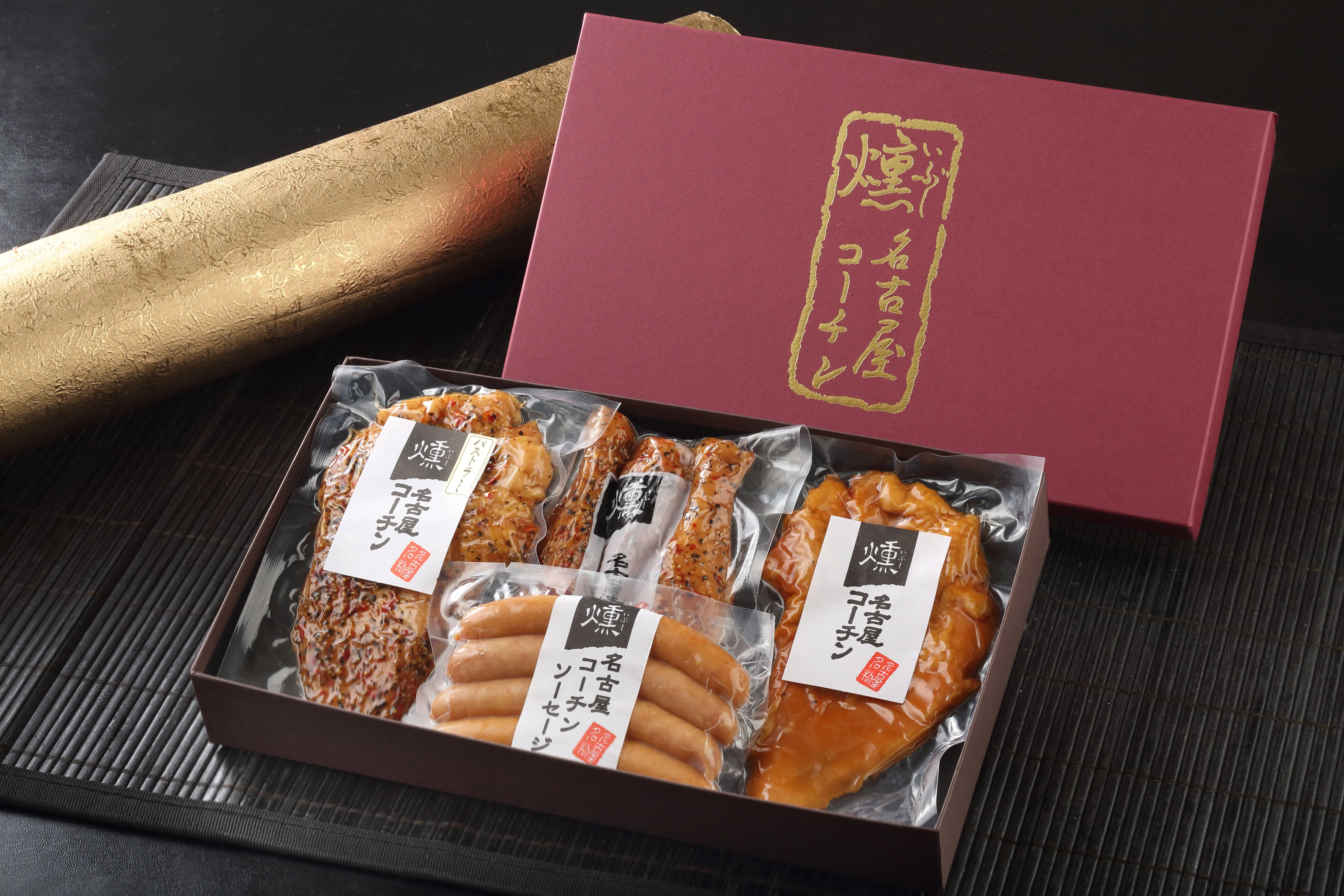 純系 名古屋コーチン 燻製4種セット_0
