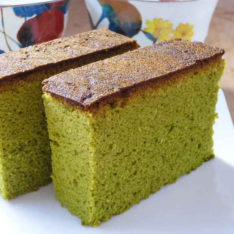 老舗茶舗の宇治抹茶かすていら_2