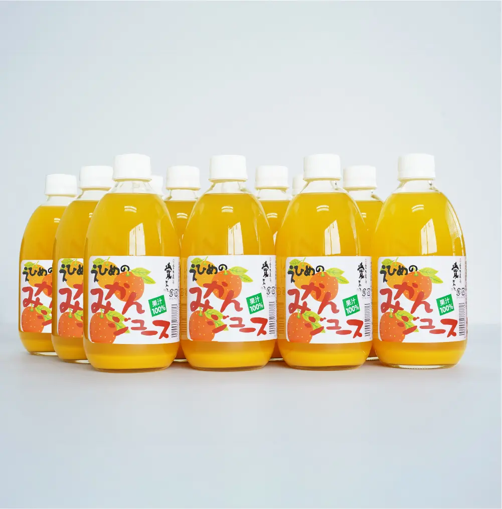 えひめのみかんストレートジュース 500ml×12本セット_0