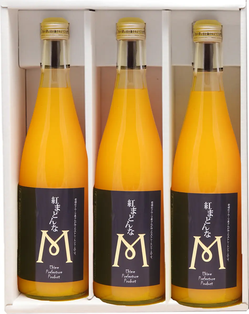 紅まどんなジュース 3本セット_1