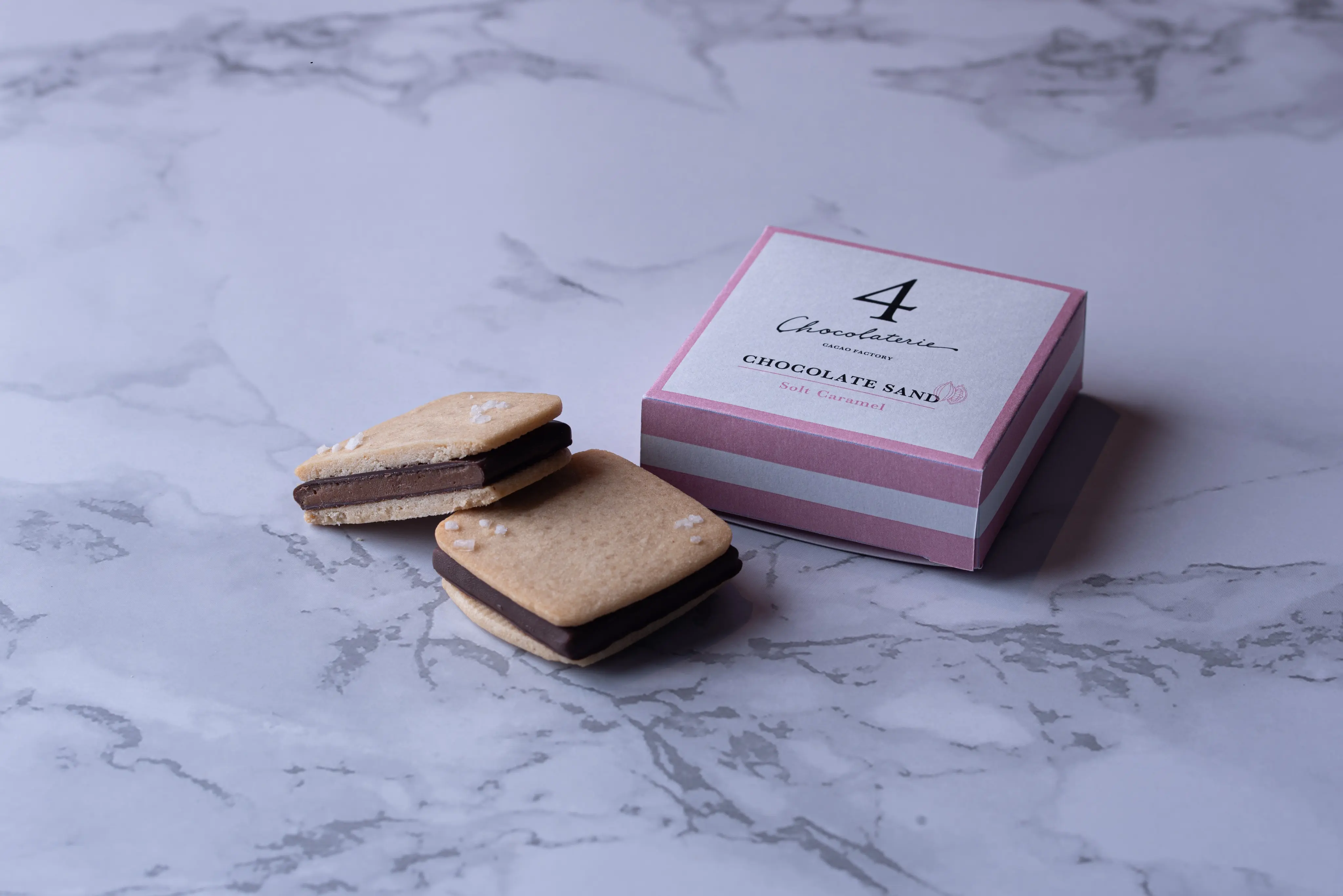 【12個入】チョコレートサンド（バニラ・四日市抹茶・ビター・真珠の塩キャラメル各3個入）_2