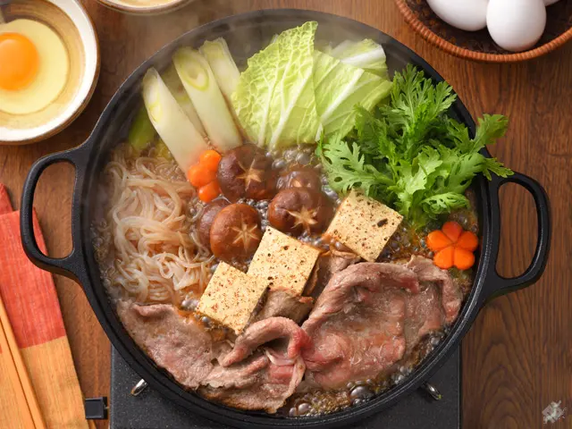 生産牧場直送!上州ふるさと若牛すき焼き（肩肉）_0