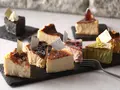 バスクチーズケーキ カット 9種セット（プレーン・岩塩・ピスタチオ・クランブル・ルビー・ほうじ茶・ブラック・メイプル・パンプキン）(バスクチーズ並木)