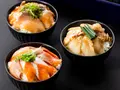国産素材 海鮮漬け丼三種詰め合わせ(あき水産鮮魚部)