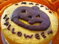 ハロウィンケーキ（かぼちゃのシフォンケーキ）(グーテ・ド・ママン)
