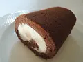 洋梨のチョコレートロールケーキ(グーテ・ド・ママン)