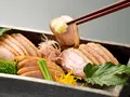 料亭の合鴨ロース(木箱)(下鴨茶寮)